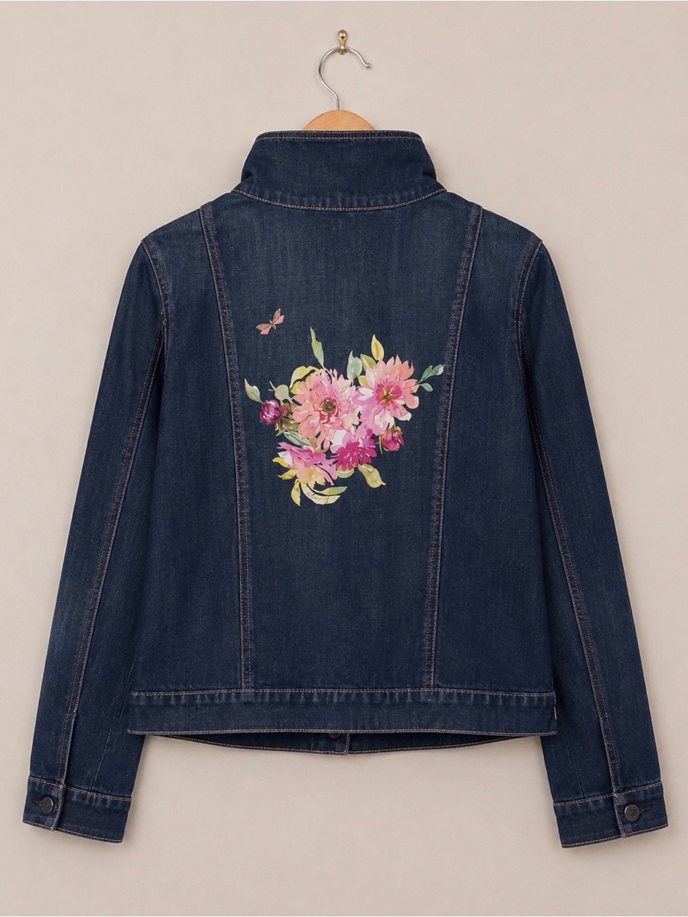 ON | Bird & Blossom Denim Jacket | XL